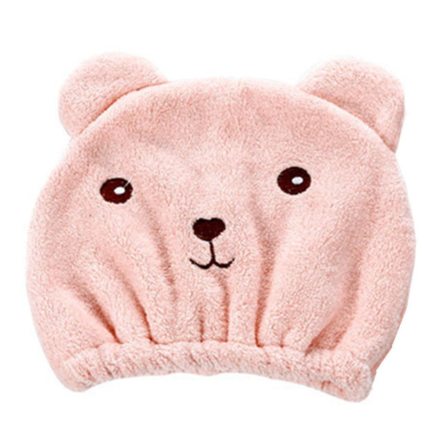 Bear Microfibre Quick Dry Hair Hat