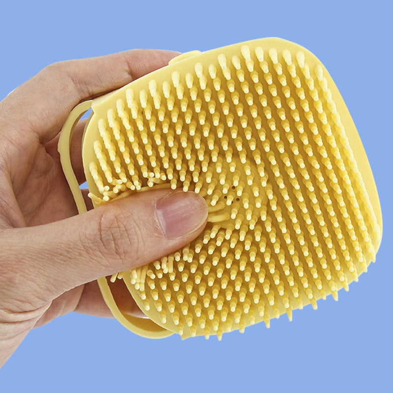 Silicone Pet Bath Shampoo Brush