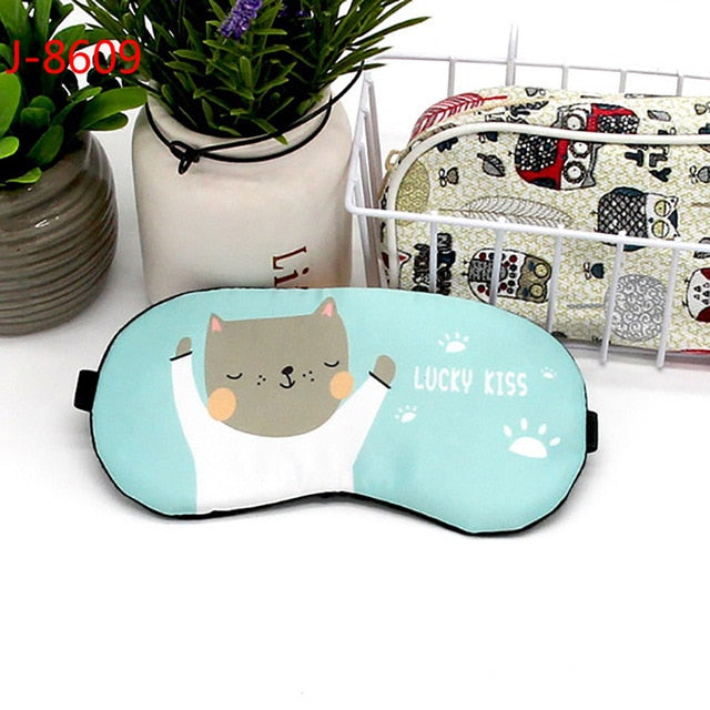 Cartoon Soft Relaxing Padded Eye Mask