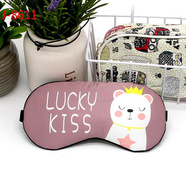 Cartoon Soft Relaxing Padded Eye Mask