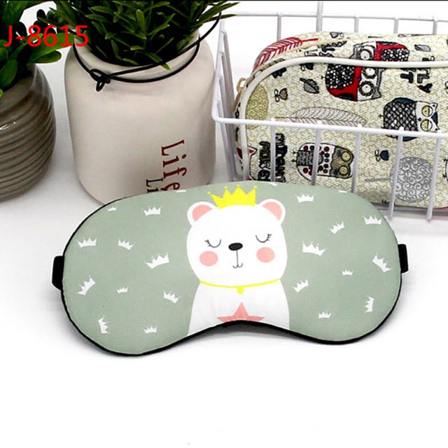 Cartoon Soft Relaxing Padded Eye Mask