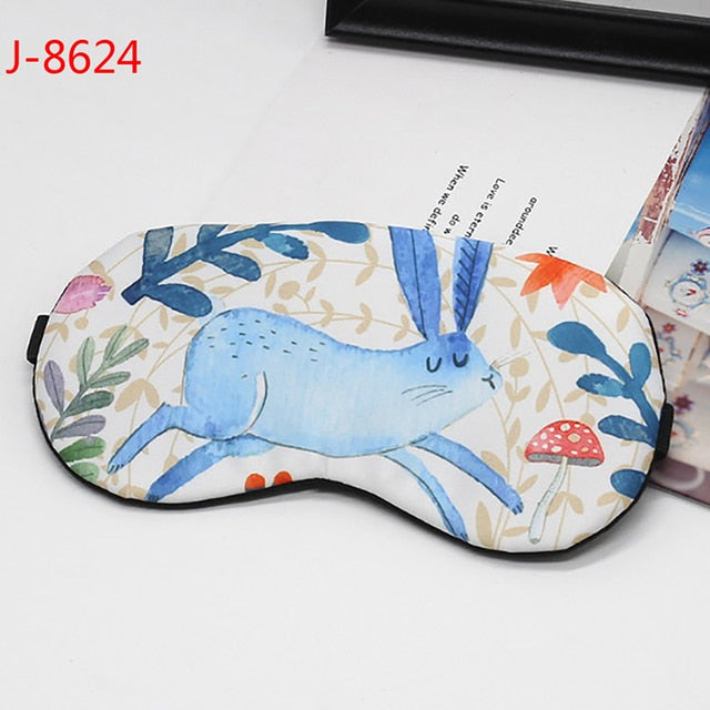 Cartoon Soft Relaxing Padded Eye Mask