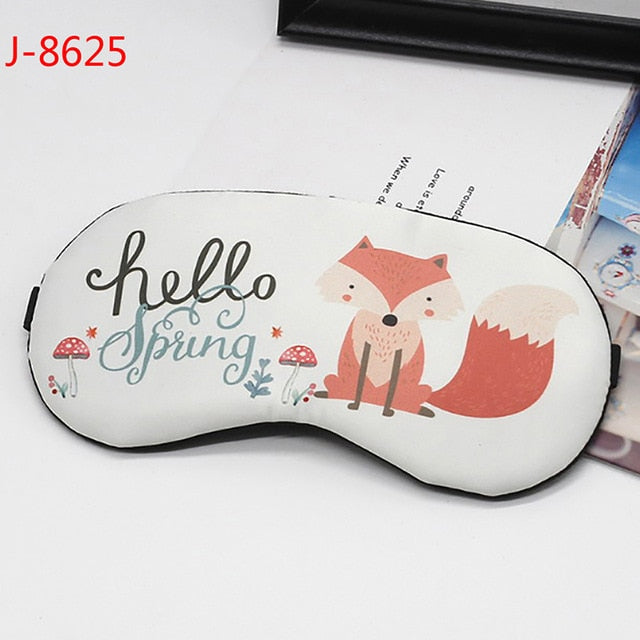 Cartoon Soft Relaxing Padded Eye Mask