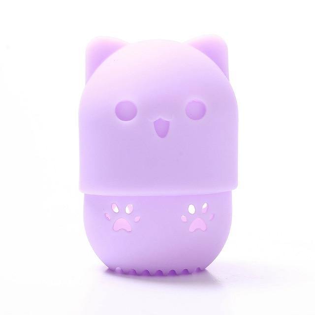 Kitten Beauty Blender Portable Holder/Drying Case.