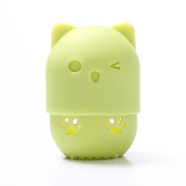 Kitten Beauty Blender Portable Holder/Drying Case.