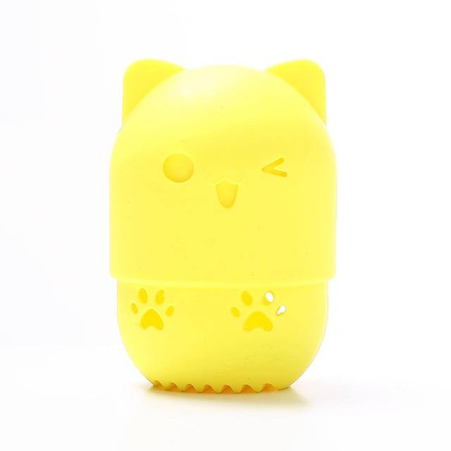 Kitten Beauty Blender Portable Holder/Drying Case.