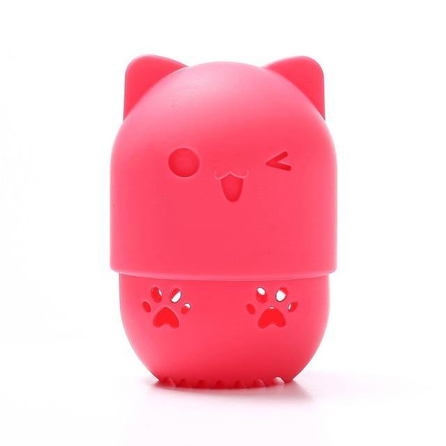 Kitten Beauty Blender Portable Holder/Drying Case.