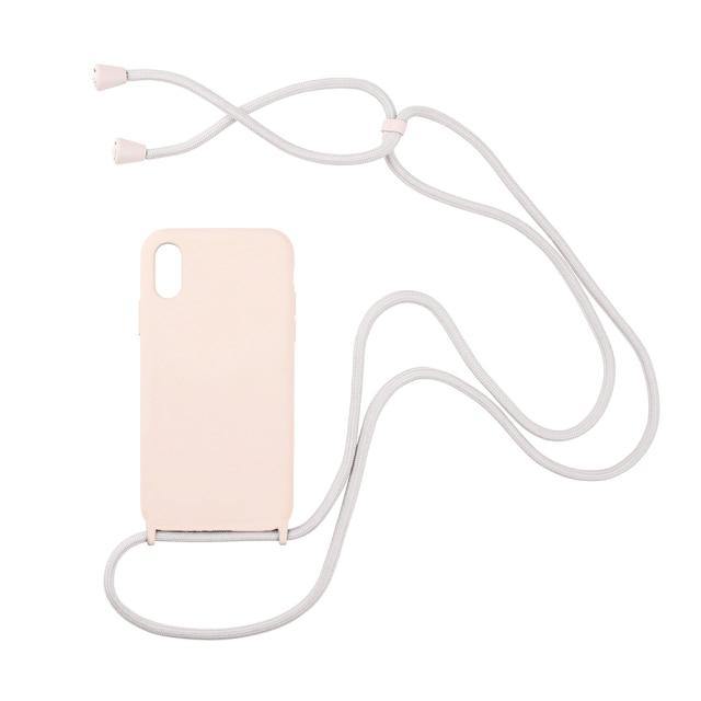 Crossbody Lanyard Strap iPhone Case.