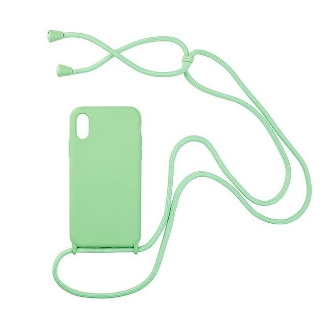 Crossbody Lanyard Strap iPhone Case.