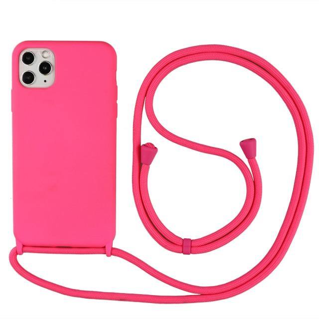 Crossbody Lanyard Strap iPhone Case.