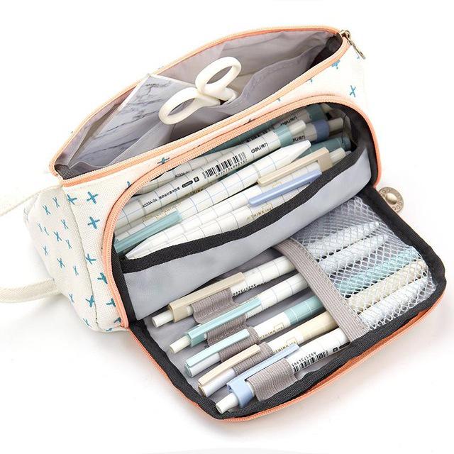 Large Capacity Pen Pencil Case Bag