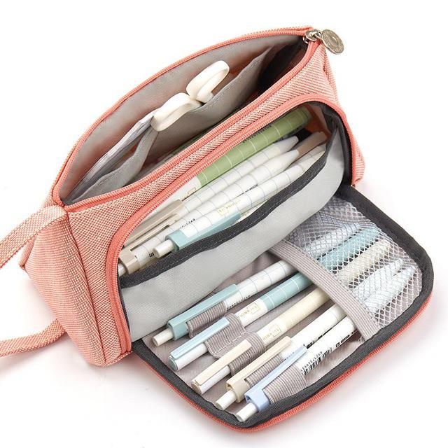 Large Capacity Pen Pencil Case Bag