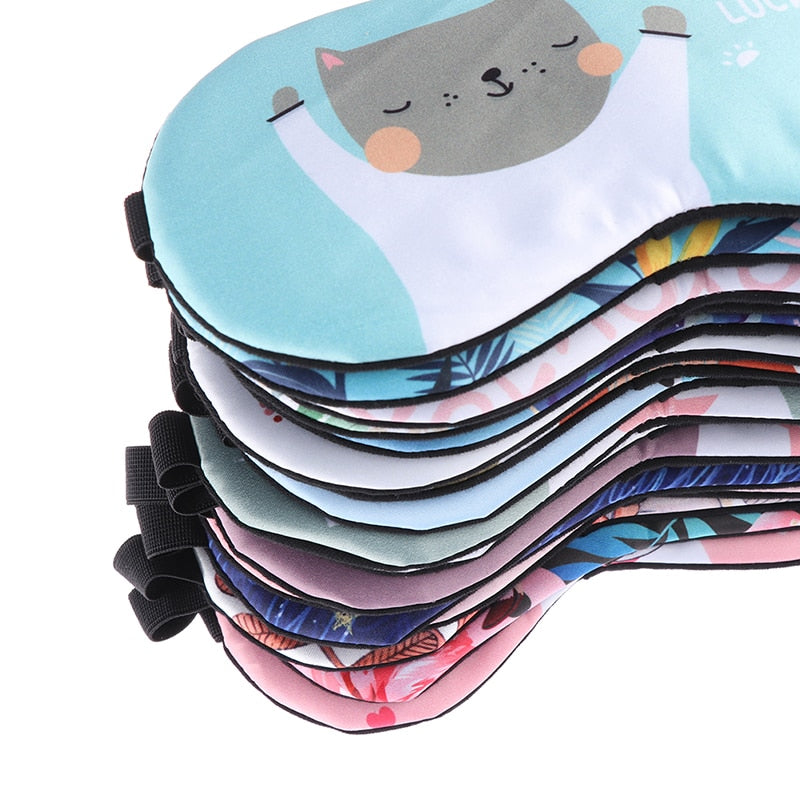 Cartoon Soft Relaxing Padded Eye Mask