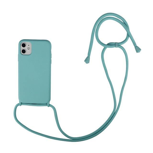 Crossbody Lanyard Strap iPhone Case.