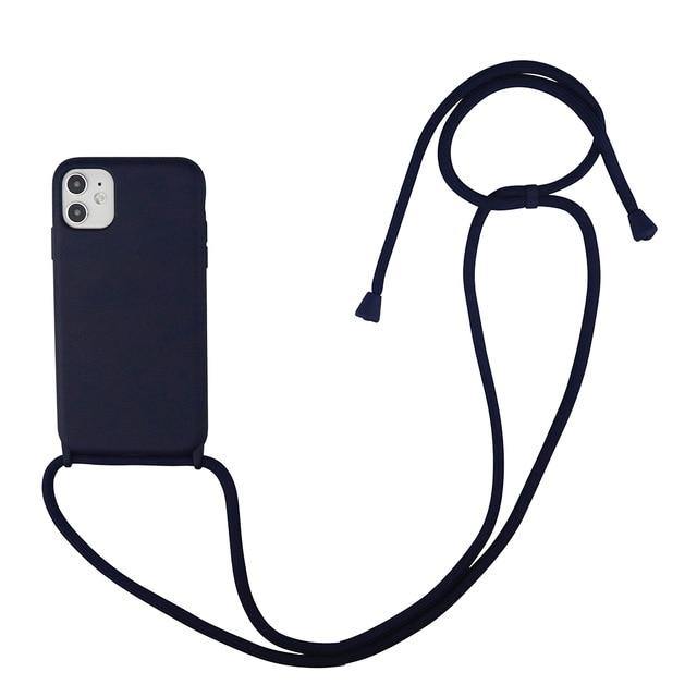 Crossbody Lanyard Strap iPhone Case.