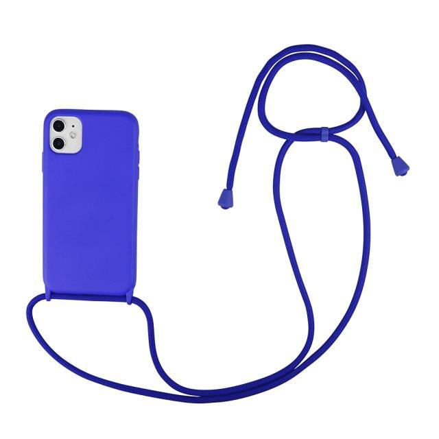 Crossbody Lanyard Strap iPhone Case.