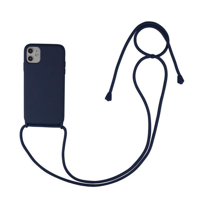 Crossbody Lanyard Strap iPhone Case.