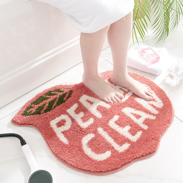 Peach and Lemon Doormat