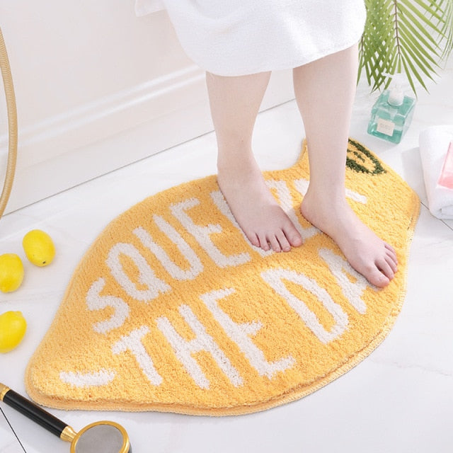 Peach and Lemon Doormat