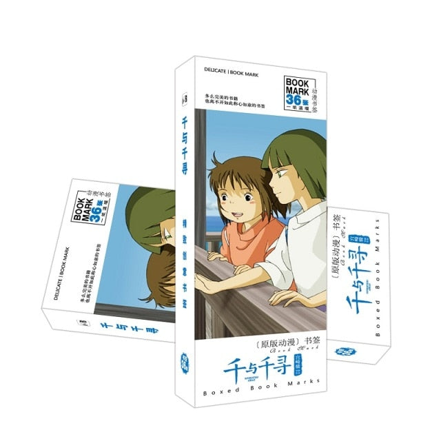 Hayao Miyazaki Bookmarks Stationary Cards