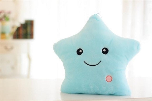 Glowing Star Pillow