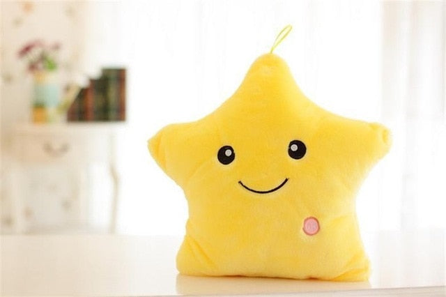 Glowing Star Pillow