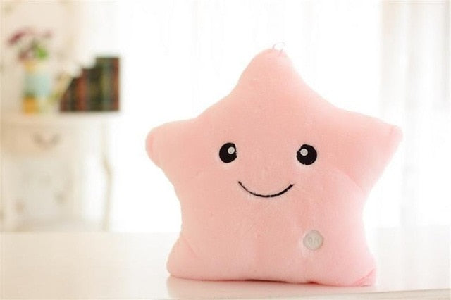 Glowing Star Pillow