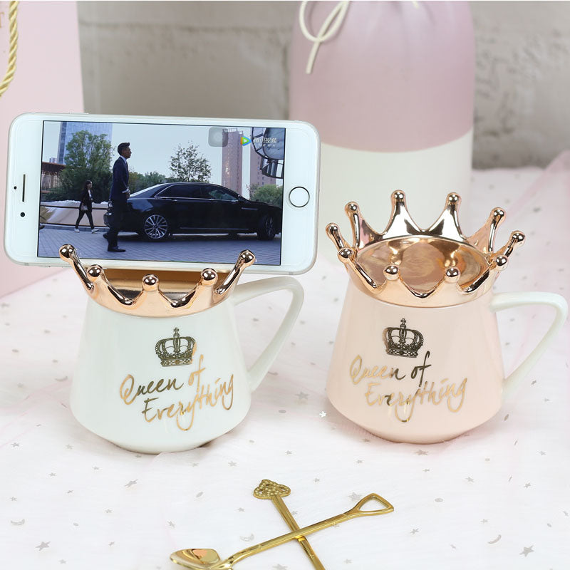 Crown Ceramic Coffee Mug