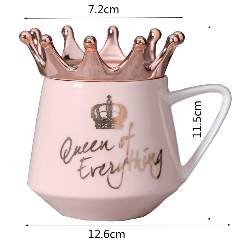 Crown Ceramic Coffee Mug