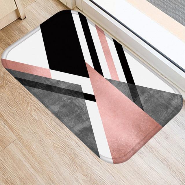 Marble Pattern Anti-Slip Door Mat.