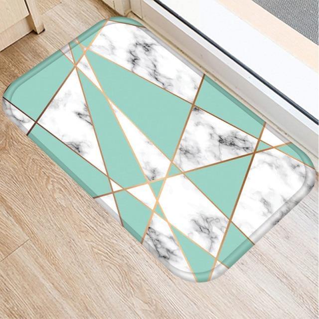 Marble Pattern Anti-Slip Door Mat.