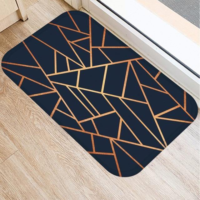 Marble Pattern Anti-Slip Door Mat.