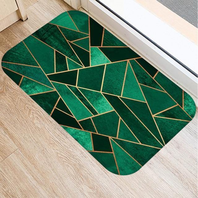 Marble Pattern Anti-Slip Door Mat.