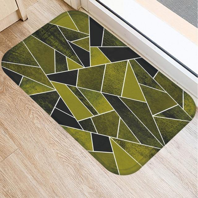 Marble Pattern Anti-Slip Door Mat.