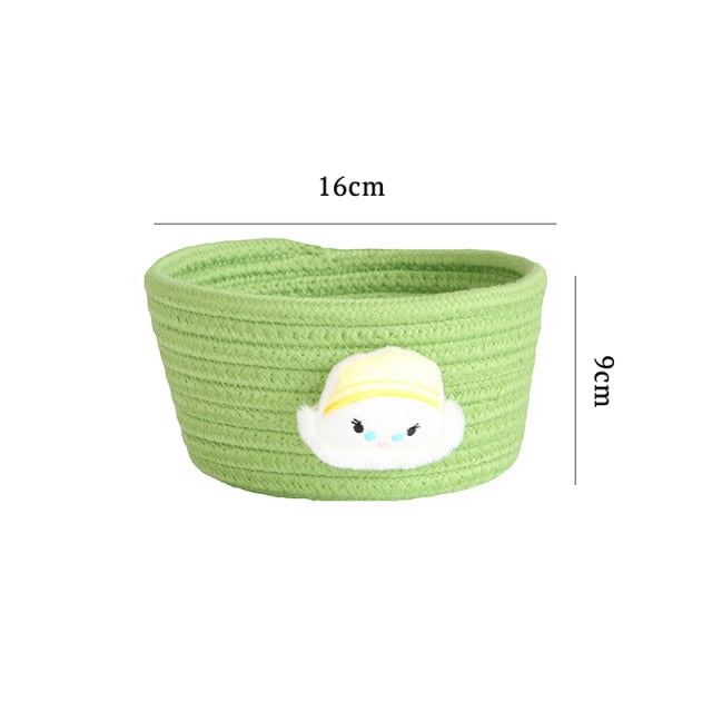 Cotton Rope Kids Storage Basket