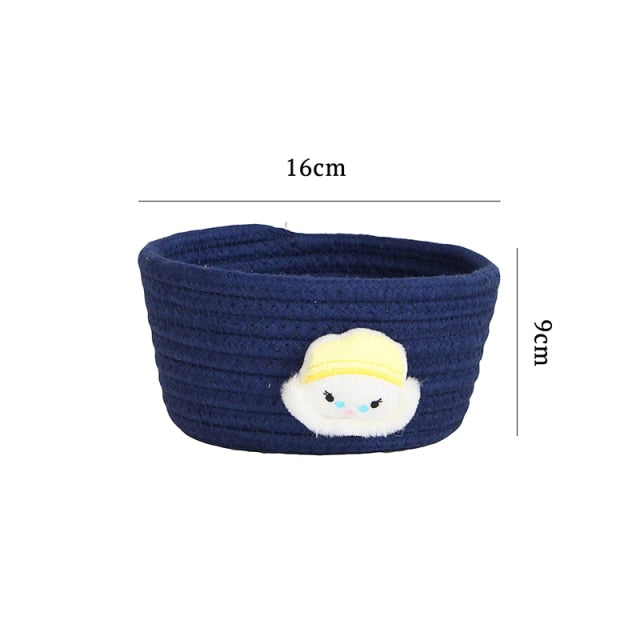 Cotton Rope Kids Storage Basket