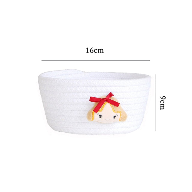 Cotton Rope Kids Storage Basket