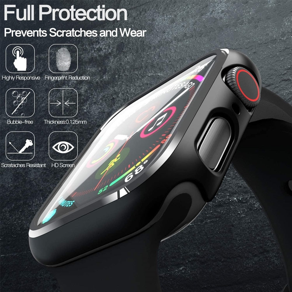 Tempered Glass Apple Watch Cover