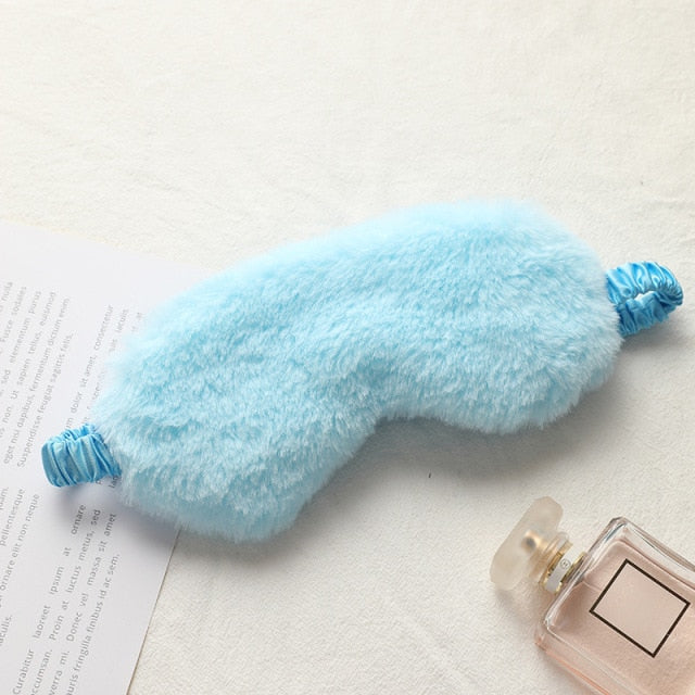 Soft Plush Fleece Sleeping Eye Mask