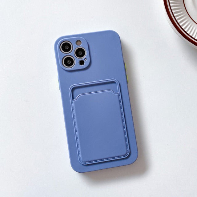 iPhone Case with Card Holder Pocket