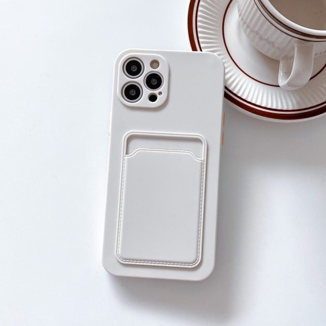 iPhone Case with Card Holder Pocket