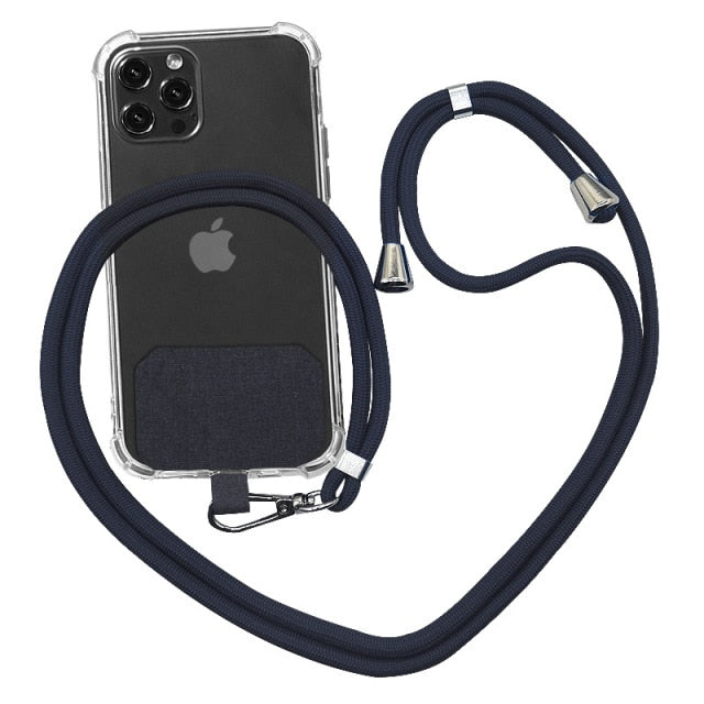 Crossbody Patch with Phone Lanyard