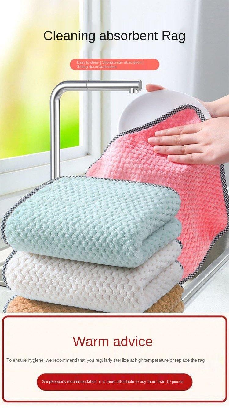 Microfiber Cleaning Cloth 3/5 Pack.