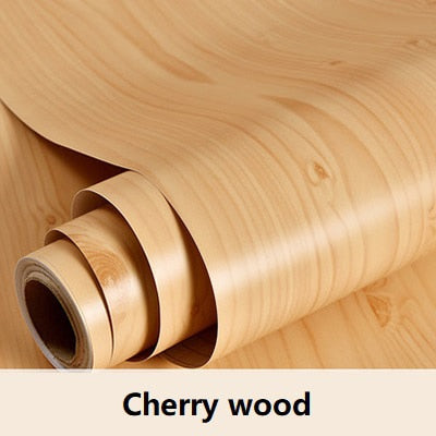 Waterproof Wood Pattern Wallpaper.