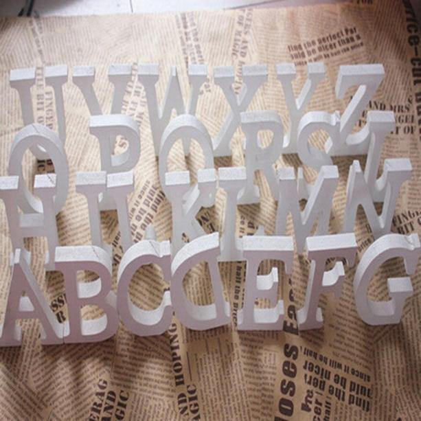 Alphabet Wood Letters.