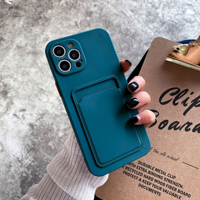 iPhone Case with Card Holder Pocket