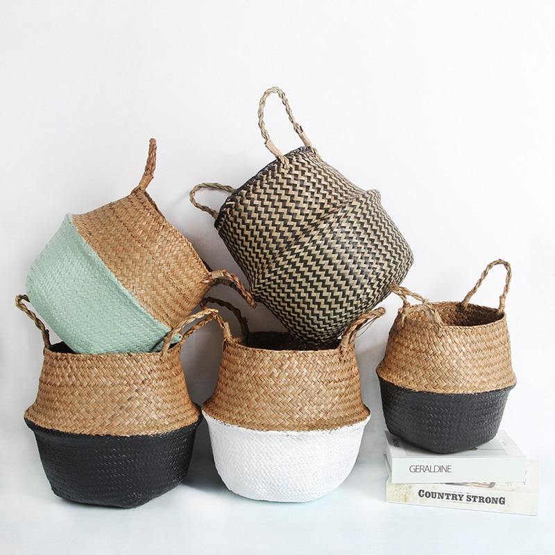 Rattan Storage Basket.