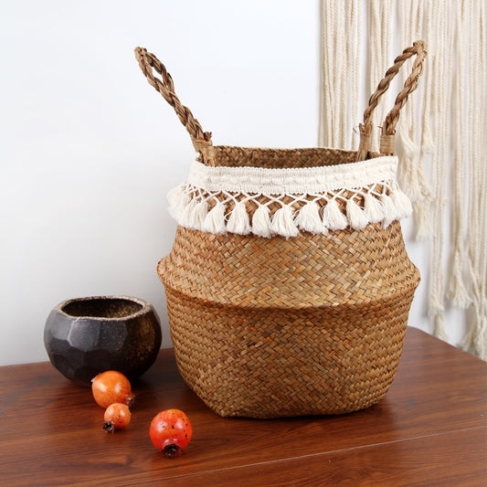 Wicker Storage Basket.