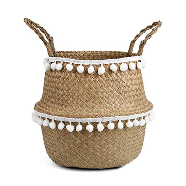 Wicker Storage Basket.