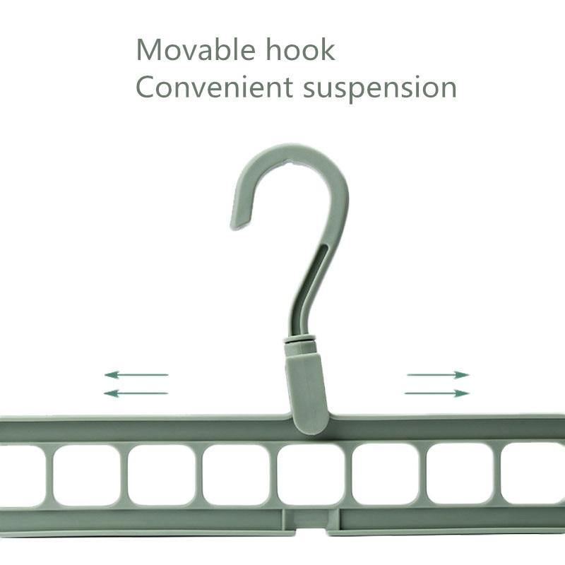 Multi-port Rotatable Clothes Hanger.